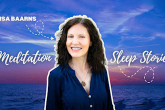 record your guided meditation or sleep story female voice over narration