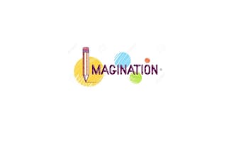 make your imagination in a creation creative logo