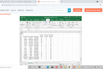 data entry and typing