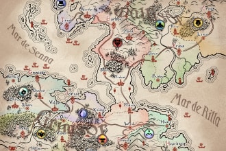 do you rpg fantasy map