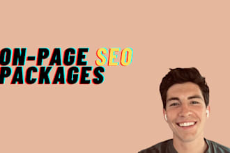 optimise your site with on page SEO