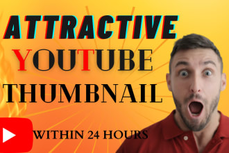 design a viral youtube thumbnail in 24 hours