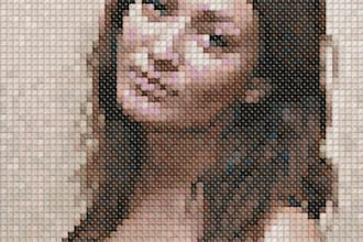 convert your photo to cross stitch pattern  cross stitch from your picture