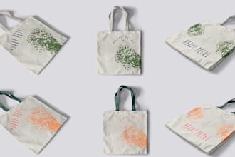 create a branded tote bag
