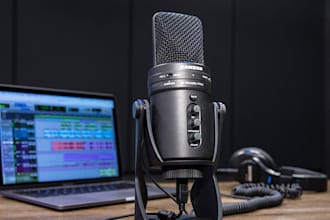 do professional pashto voice over and audio mixing