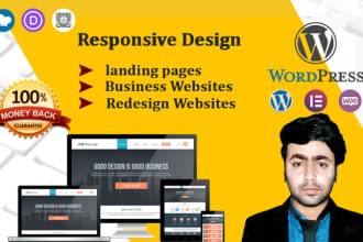 create mobile responsive wordpress website design