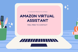 create or fix amazon product listing by amazon flat file