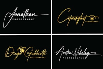 design photography signature logo, or watermark