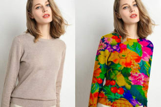 change pattern on your clothes in photoshop professionally
