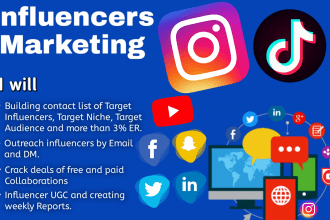 do influencers research and outreach