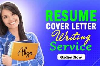 provide professional resume writing and cover letter service