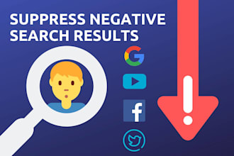 push down your negative links from google