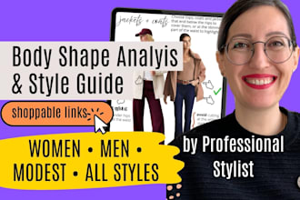 tell you what to wear, buy for your body shape with shoppable style guide