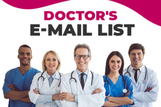 do doctor email list, dentist and physician lead generation