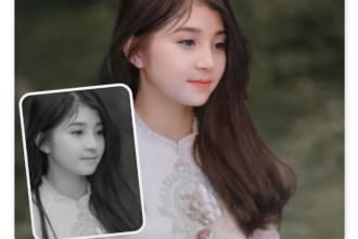 convert black and white photo to colorize