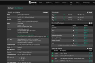 install, configure, fix pfsense firewall