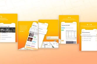 design app screenshots for app store or play store