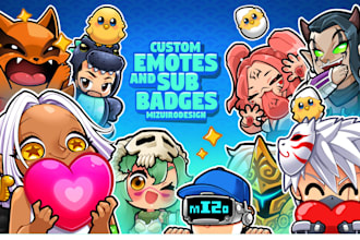 draw twitch emotes with 1000px HD bonus, perfect for pfp use