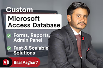 create, fix, and design microsoft access databases for your business