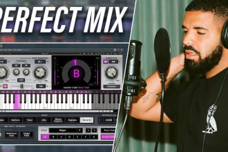 mix and master your song or beat in less than 12 hour