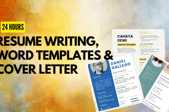 create standout resumes for students and professionals at any career stage