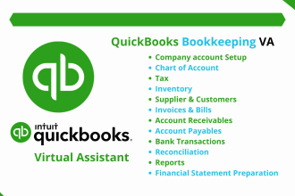 do data entry and bookkeeping in quickbooks online, xero