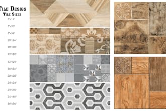 make rustic texture, wooden texture, use as tile