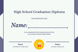 create professional certificates designs for you