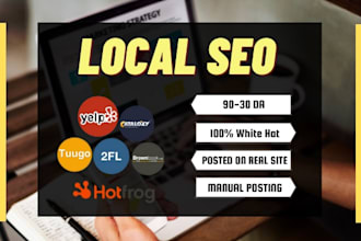 manually build local citations and directory listing