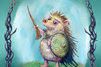 make illustrations for children books