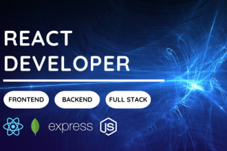 be your react js next js front end developer