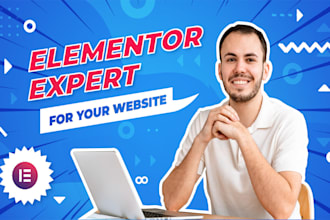 be your elementor expert and designer for your websites
