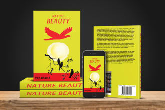 design a professional book cover, ebook cover, kindle book cover