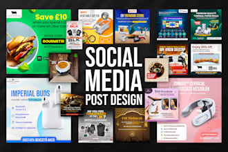 design facebook, instagram social media post, banner, ads