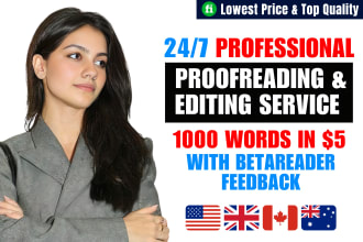 copy editing, book editing, and book proofreading english