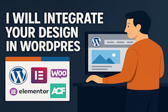 convert figma, PSD or xd to wordpress responsive website