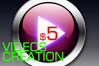 create 4 High Quality Unique VIDEOS to promote your business