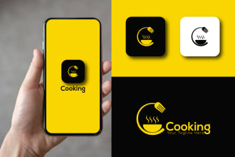 do modern restaurant food apps logo
