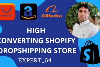 setup shopify store or shopify website design