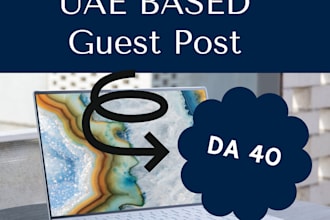 publish guest posts on da40 uae websites