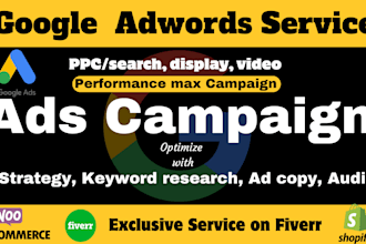 setup optimize google ads adwords, ppc campaign with highly effective strategy