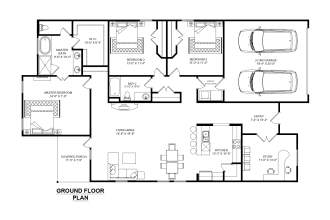create 2d floor plan , 3d floor plan in 12 hours