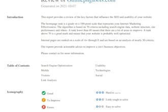 audit website and create a detailed SEO report with strategy
