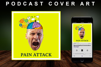 do any podcast cover art and flyer design
