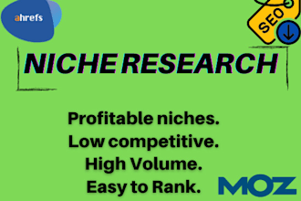 do profitable business and amazon niche research with market competitor analysis