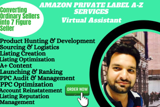 be your professional amazon virtual assistant and amazon PPC expert