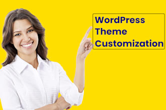 install setup and customize any wordpress theme