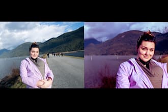 do photo enhancement and corrections