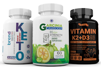 do label design, supplement label, product label, cbd label, packaging design