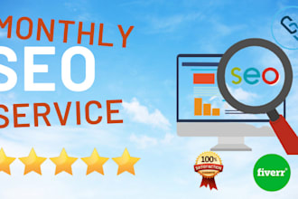 do monthly SEO service for google ranking